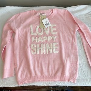 NWT department store girls sweater